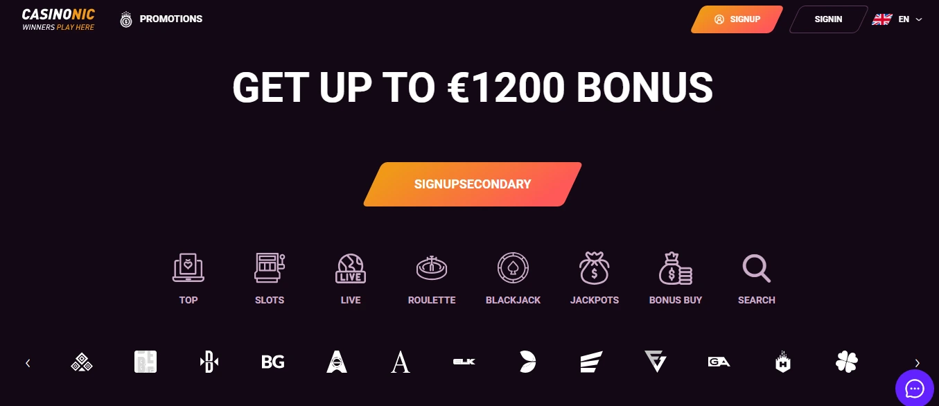 Casinonic Experience